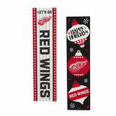 Detroit Red Wings 47" Double Sided Leaner, Christmas, NHL, Home