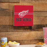 Detroit Red Wings Wood Wall Sign, 12x12, NHL, Home