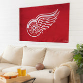 Detroit Red Wings Single Sided Estate Flag with 2 Grommets, 3'x5', NHL, Home