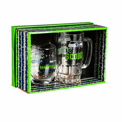 Seattle Seahawks, Stemless 17OZ Wine & Beer 16 OZ Gift Set, Home, NFL
