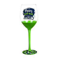 Seattle Seahawks, 17oz Boxed Stemware, Home, NFL