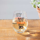 Philadelphia Flyers,17oz Boxed Stemless Glass, Home, NHL