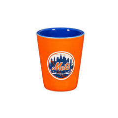 New York Mets 4-Piece Ceramic 2oz. Shot Glass Set, Home, MLB