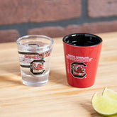 University of South Carolina 4-Piece Ceramic and Glass 2oz. Shot Glass, Home, Collegiate