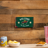Minnesota Wild Wood Wall Sign, 6x11, NHL, Home