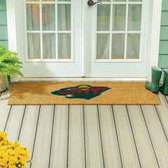 Minnesota Wild Extra Large Full Color Coir Mat, 60"x24", NHL