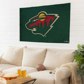 Minnesota Wild Single Sided Flag w/ 2 Grommets, 3'x5', NHL, Home
