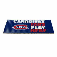 Montreal Canadiens Fan Mat, 28"x16", NHL