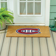 Montreal Canadiens Large Full Color Coir Mat, 36"x24", NHL