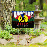 New York Rangers Yard Sign, Bigfoot, NHL, Home