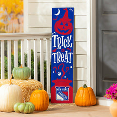 New York Rangers 47" Double Sided Leaner, Halloween, NHL, Home