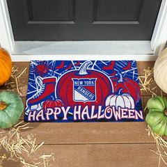 New York Rangers Halloween PVC Mat, 28"x16", NHL