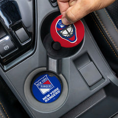 New York Rangers Car Coaster Set, 2pc, NHL, Home