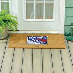New York Rangers Large Full Color Coir Mat, 36"x24", NHL