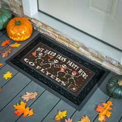 Philadelphia Flyers Flocked Coir Halloween Sassafras Switch Mat, 22"x1, NHL