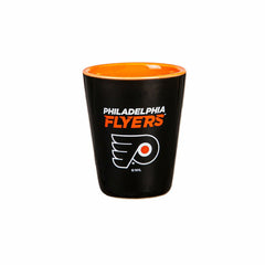Philadelphia Flyers 4-Piece Ceramic and Glass 2oz. Shot Glass Set, NHL, Home