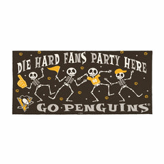 Pittsburgh Penguins Flocked Coir Halloween Sassafras Switch Mat, 22"x1, NHL