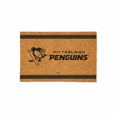 Pittsburgh Penguins Large One Color Coir Mat, 36"x24", NHL