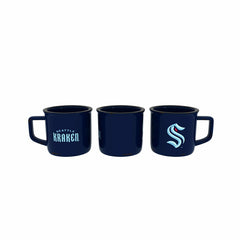 Seattle Kraken Ceramic Camp Cup with Enamel Finish, 14oz, NHL, Home