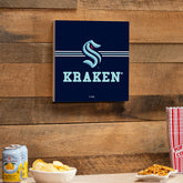 Seattle Kraken Wood Wall Sign, 12x12, NHL, Home