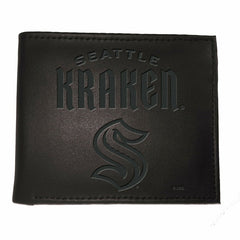Seattle Kraken, Bi-Fold Wallet, Black, NHL, Home