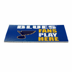 St Louis Blues Fan Mat, 28"x16", NHL