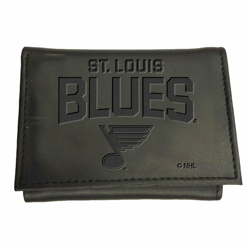St Louis Blues, Tri-Fold Wallet, Black, NHL, Home
