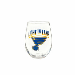 Stemless 17OZ Glass & Tankard 16OZ Gift Set, St Louis Blues, NHL, Home
