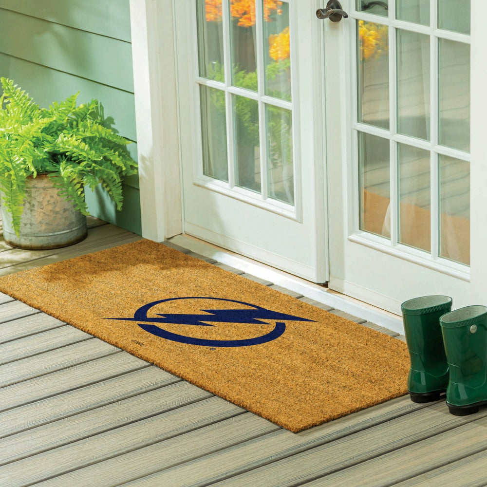 Tampa Bay Lightning Extra Large Full Color Coir Mat, 60"x24", NHL