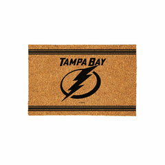 Tampa Bay Lightning Large One Color Coir Mat, 36"x24", NHL