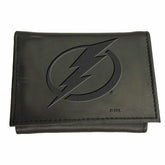 Tampa Bay Lightning, Tri-Fold Wallet, Black, NHL, Home