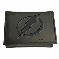 Tampa Bay Lightning, Tri-Fold Wallet, Black, NHL, Home