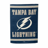 Embossed Suede Flag, GDN Size, Tampa Bay Lightning, NHL, Home