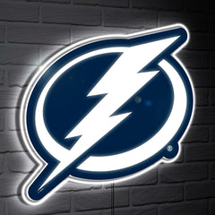 Tampa Bay Lightning LED Wall Decor, Glazelite, Logo, NHL, Home