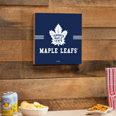 Toronto Maple Leafs Wood Wall Sign, 12x12, NHL, Home