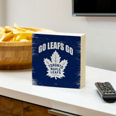 Toronto Maple Leafs Plock, Down Home Fans, 6x6, NHL, Home