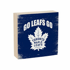 Toronto Maple Leafs Plock, Down Home Fans, 6x6, NHL, Home
