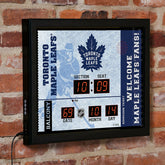 Scoreboard Wall Clock, Toronto Maple Leafs, NHL, Home