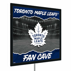 Toronto Maple Leafs 23"H x 23"L LED Wall Decor, Edgelite, Square, NHL, Home