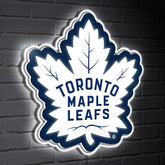Toronto Maple Leafs LED Wall Decor, Glazelite, Logo, NHL, Home
