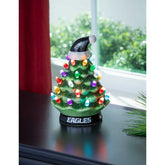 8" LED Ceramic Christmas Tree, Philadelphia Eagles, Home, NFL