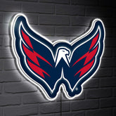 Washington Capitals LED Wall Decor, Glazelite, Logo, NHL, Home