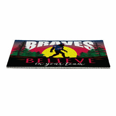Atlanta Braves Bigfoot PVC Mat, 28"x16", MLB