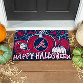 Atlanta Braves Halloween PVC Mat, 28"x16", MLB