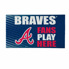 Atlanta Braves Fan Mat, 28"x16", MLB