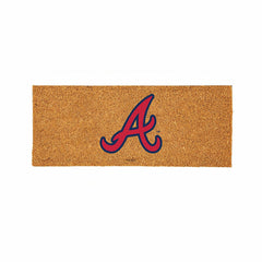 Atlanta Braves Extra Large Full Color Coir Mat, 60"x24", MLB