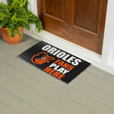 Baltimore Orioles Fan Mat, 28"x16", MLB