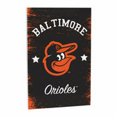Baltimore Orioles Wood Wall Sign, 16x24, MLB, Home