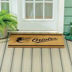 Baltimore Orioles Large One Color Coir Mat, 36"x24", MLB