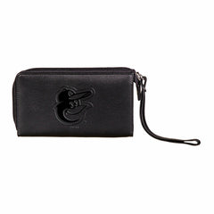 Baltimore Orioles Wristlet Wallet Black, MLB, Home